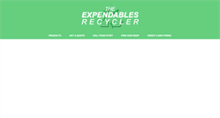 Desktop Screenshot of expendablesrecycler.com